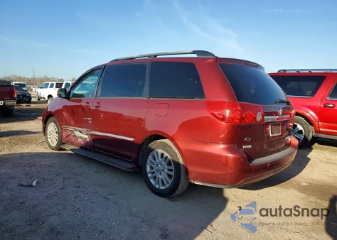 2009 Toyota Sienna Xle z USA, uszkodzony, nr VIN 5TDZK22C79S279168